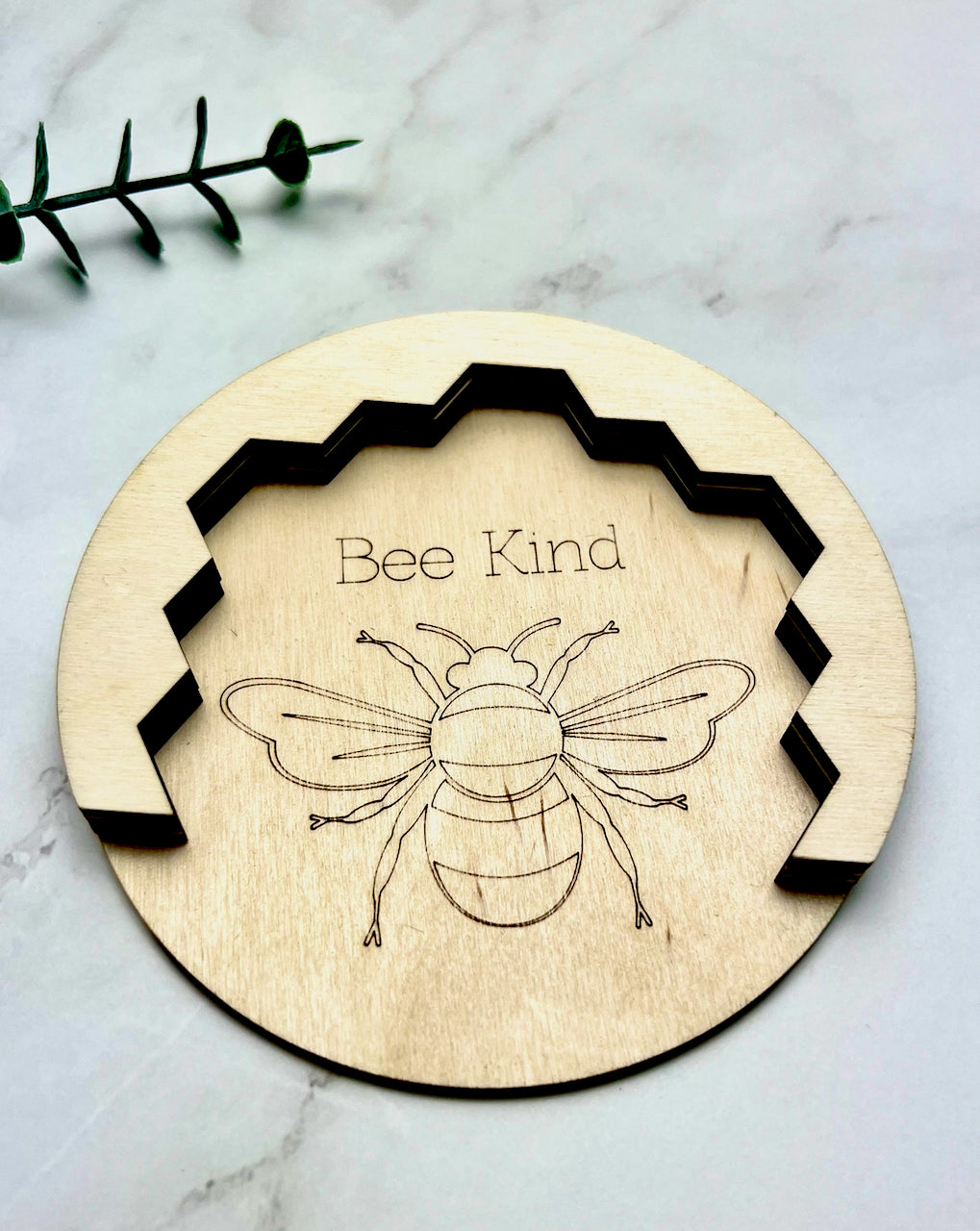 Honeycomb Bee Coasters Set of 6